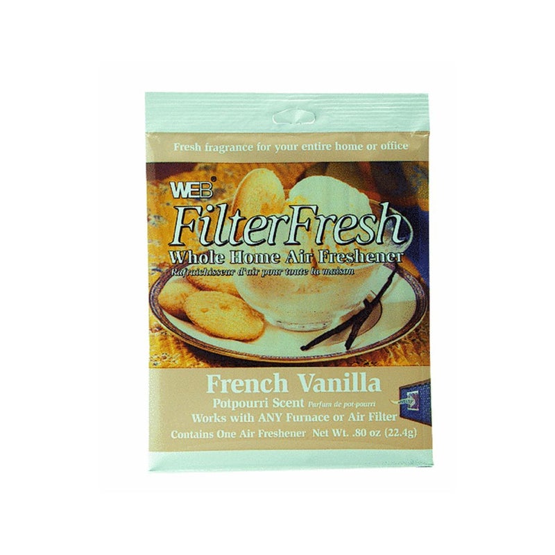 WEB FilterFresh Whole Home French Vanilla Air Freshener 0.8 Ounce (Pack of 1)